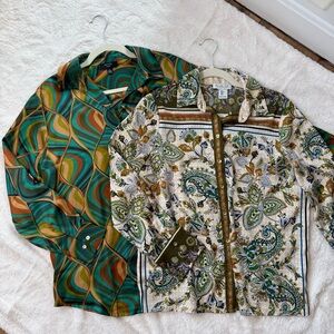 Print Blouse Bundle (2 Pieces) – Small